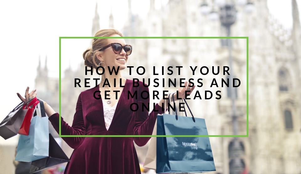 List your retail business online